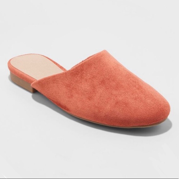 Universal Thread Shoes - Universal Thread Brooklyn Backless Mules-Rust, NWT